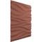 Ekena Millwork 19 5/8in. W x 19 5/8in. H Ripple EnduraWall Decorative 3D Wall Panel Covers 2.67 Sq. Ft. WP20X20RPFCP - alternate 5